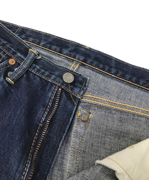 THE FLAT HEAD（ザ・フラットヘッド）THE FLAT HEAD (ザ・フラットヘッド) 3001セルビッチデニムパンツ インディゴ サイズ:W33の古着・服飾アイテム