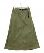 GRAMICCIグラミチ）の古着「ベイカースカート」｜オリーブ