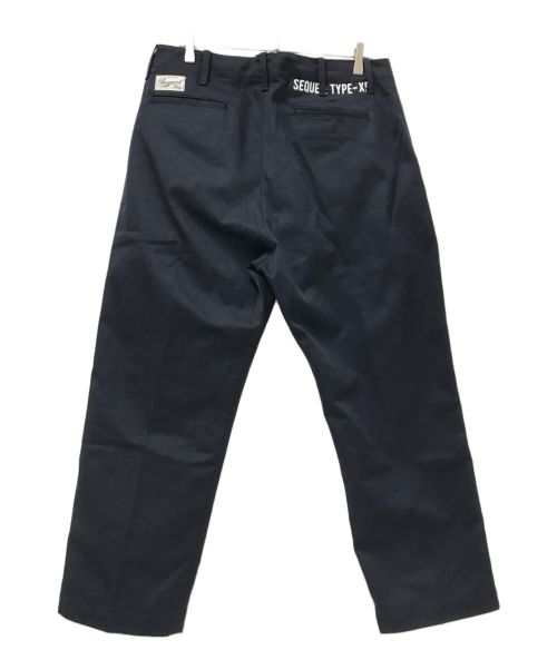 SEQUEL（シークエル）SEQUEL (シークエル) TYPE-XF PANTS ネイビー サイズ:Lの古着・服飾アイテム
