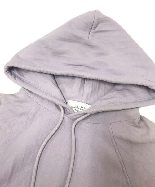 UNUSED（アンユーズド）UNUSED (アンユーズド) sweat hoodie vest/スウェットフーディベスト パープル サイズ:2の古着・服飾アイテム