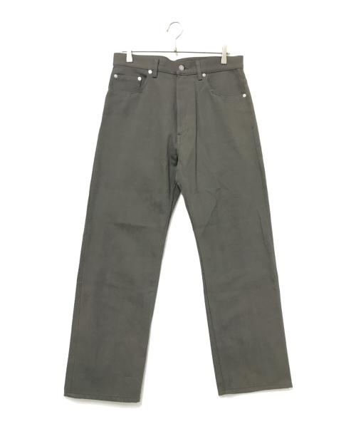 時しらず（トキシラズ）時しらず (トキシラズ) コットンツイル5Pパンツ グレー サイズ:W32の古着・服飾アイテム