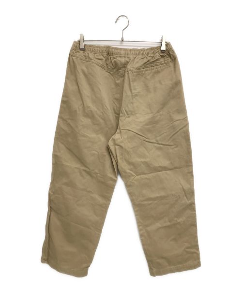stussy（ステューシー）stussy (ステューシー) BRUSHED BEACH PANT ベージュ サイズ:Mの古着・服飾アイテム