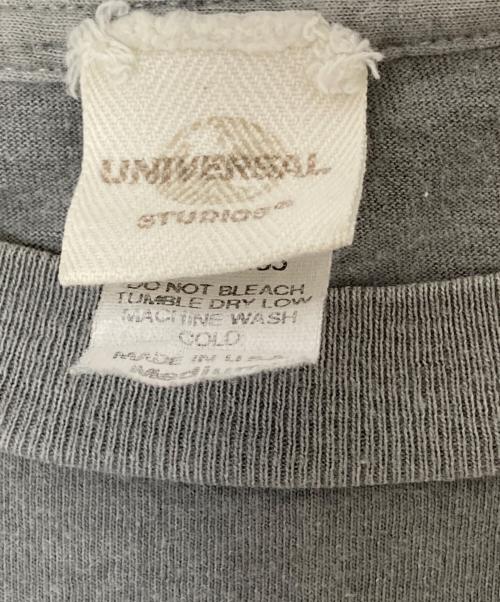 UNIVERSAL STUDIOS（ユニバーサル・スタジオ）UNIVERSAL STUDIOS (ユニバーサル・スタジオ) 90‘SプリントTシャツ ホワイト サイズ:Mの古着・服飾アイテム