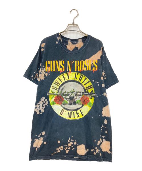 GUNS N ROSES（ガンズ・アンド・ローゼズ）GUNS N ROSES (ガンズ・アンド・ローゼズ) タイダイプリントTシャツ ブラック サイズ:Mの古着・服飾アイテム