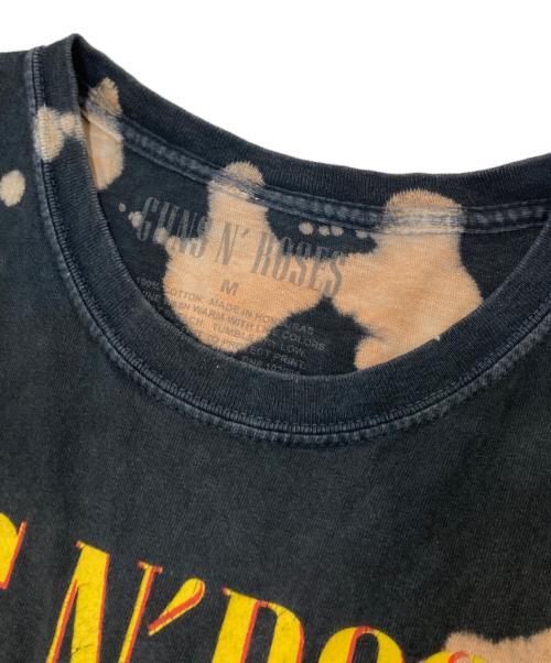 GUNS N ROSES（ガンズ・アンド・ローゼズ）GUNS N ROSES (ガンズ・アンド・ローゼズ) タイダイプリントTシャツ ブラック サイズ:Mの古着・服飾アイテム