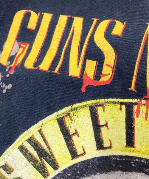 GUNS N ROSES（ガンズ・アンド・ローゼズ）GUNS N ROSES (ガンズ・アンド・ローゼズ) タイダイプリントTシャツ ブラック サイズ:Mの古着・服飾アイテム
