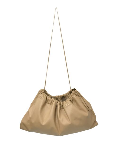 STUDIO AMELIA（スタジオアメリア）STUDIO AMELIA (スタジオアメリア) ギャザードロストバック ベージュ サイズ:下記参照の古着・服飾アイテム