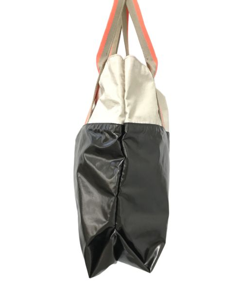 jack gomme（ジャックゴム）jack gomme (ジャックゴム) ハンドバッグ ブラック×ベージュ サイズ:下記参照の古着・服飾アイテム