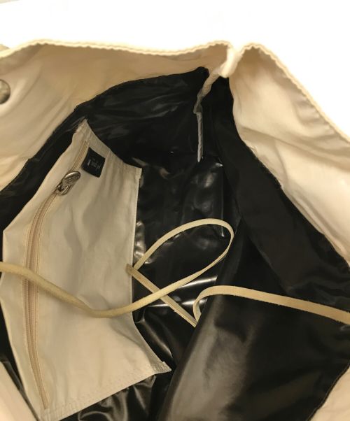 jack gomme（ジャックゴム）jack gomme (ジャックゴム) ハンドバッグ ブラック×ベージュ サイズ:下記参照の古着・服飾アイテム