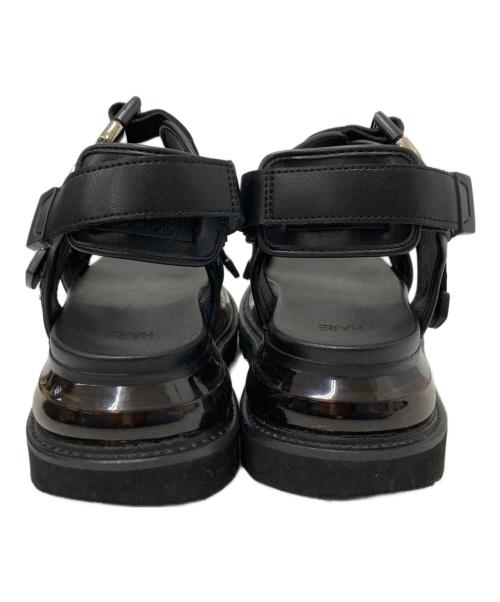 HARE（ハレ）HARE (ハレ) ベルトシャークサンダル ブラック サイズ:Mの古着・服飾アイテム