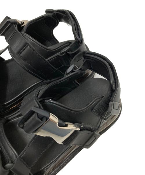 HARE（ハレ）HARE (ハレ) ベルトシャークサンダル ブラック サイズ:Mの古着・服飾アイテム