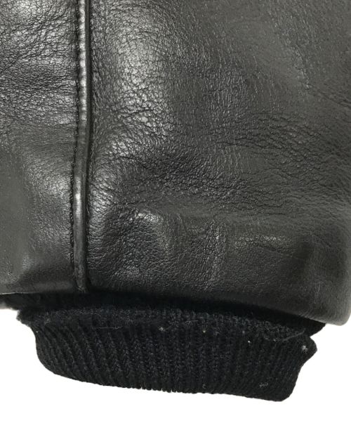 VANSON（バンソン）VANSON (バンソン) レーシングレザージャケット ベージュ サイズ:36の古着・服飾アイテム