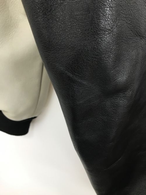 VANSON（バンソン）VANSON (バンソン) レーシングレザージャケット ベージュ サイズ:36の古着・服飾アイテム