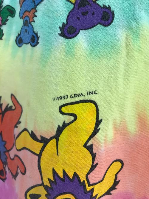 LIQUID BLUE（リキッドブルー）LIQUID BLUE (リキッドブルー) グレイトフルテッドプリントTシャツ マルチカラー サイズ:Mの古着・服飾アイテム