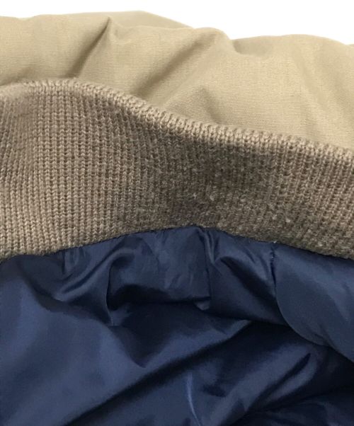 LAND'S END（ランズエンド）LAND'S END (ランズエンド) 90Sダウンジャケット ベージュ サイズ:Mの古着・服飾アイテム