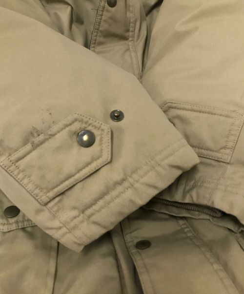 LAND'S END（ランズエンド）LAND'S END (ランズエンド) 90Sダウンジャケット ベージュ サイズ:Mの古着・服飾アイテム