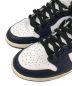 中古・古着 NIKE (ナイキ) AIR JORDAN 1 RETRO HIGH OG ホワイト×ネイビー サイズ:28.0cm：12000円