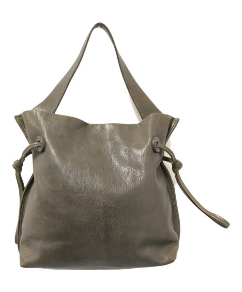 genten（ゲンテン）genten (ゲンテン) ソーロ トートバッグ小 ブラウン サイズ:下記参照の古着・服飾アイテム