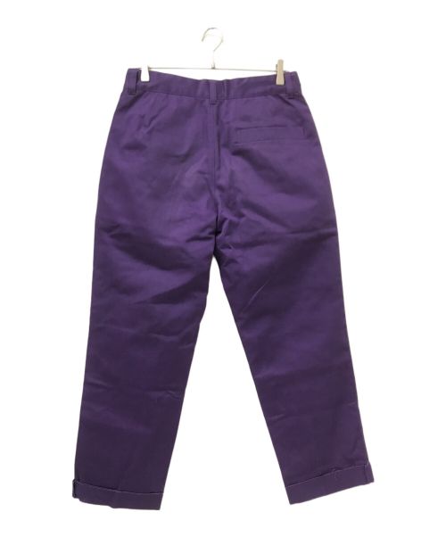 Dickies（ディッキーズ）Dickies (ディッキーズ) BED J.W. FORD (ベッドフォード) タックチノトラウザーパンツ パープル サイズ:1の古着・服飾アイテム