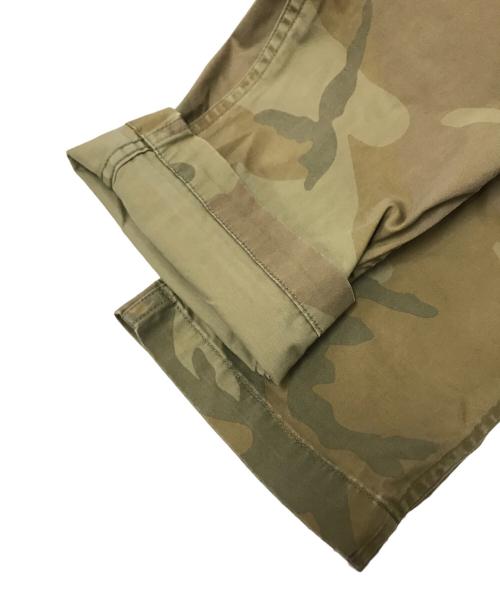 RRL（ダブルアールエル）RRL (ダブルアールエル) キャモ ストレッチ コットン カバーオールツナギ ベージュ サイズ:160cmの古着・服飾アイテム