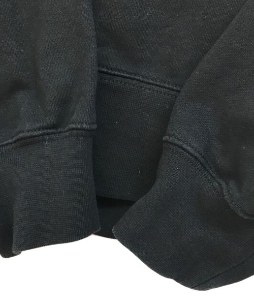 J.W.ANDERSON（ジェイダブリューアンダーソン）J.W.ANDERSON (ジェイダブリューアンダーソン) ハーフジップスウェット ブラック サイズ:XLの古着・服飾アイテム