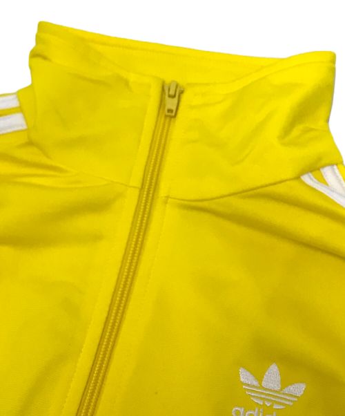 adidas（アディダス）adidas (アディダス) トラックジャケット イエロー サイズ:Lの古着・服飾アイテム