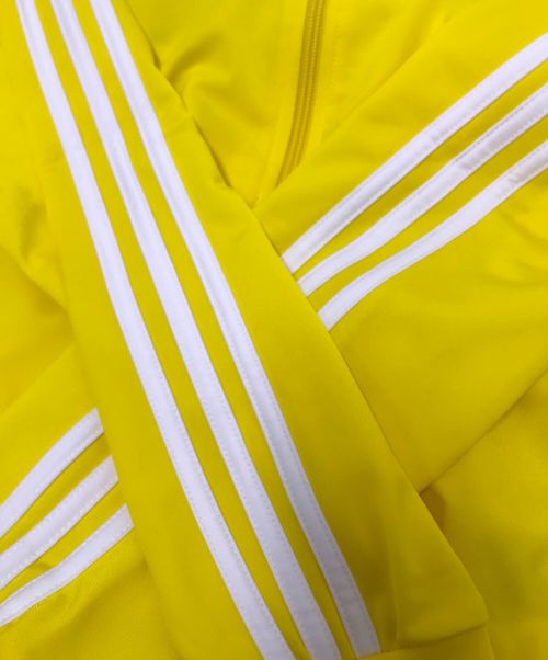adidas（アディダス）adidas (アディダス) トラックジャケット イエロー サイズ:Lの古着・服飾アイテム