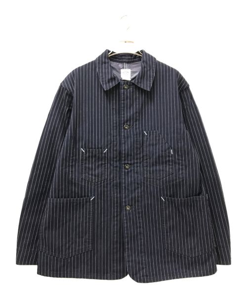 POST O'ALLS（ポストオーバーオールズ）POST O'ALLS (ポストオーバーオールズ) De Luxe Railroader 2 ネイビー サイズ:Sの古着・服飾アイテム