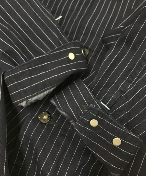 POST O'ALLS（ポストオーバーオールズ）POST O'ALLS (ポストオーバーオールズ) De Luxe Railroader 2 ネイビー サイズ:Sの古着・服飾アイテム