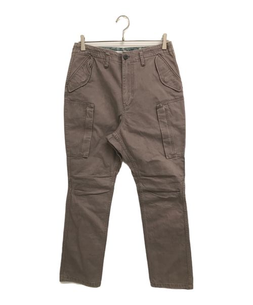 nonnative（ノンネイティブ）nonnative (ノンネイティブ) 6P TROUSERS RELAXED FIT COTTON BACK SATIN ブラウン サイズ:1の古着・服飾アイテム