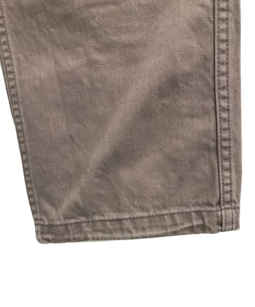 nonnative（ノンネイティブ）nonnative (ノンネイティブ) 6P TROUSERS RELAXED FIT COTTON BACK SATIN ブラウン サイズ:1の古着・服飾アイテム