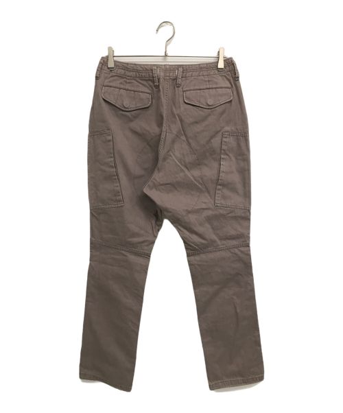nonnative（ノンネイティブ）nonnative (ノンネイティブ) 6P TROUSERS RELAXED FIT COTTON BACK SATIN ブラウン サイズ:1の古着・服飾アイテム