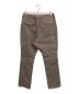 nonnative (ノンネイティブ) 6P TROUSERS RELAXED FIT COTTON BACK SATIN ブラウン サイズ:1：6000円