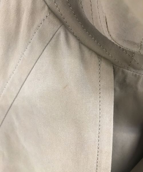 SCYEBASICS（サイベーシックス）SCYEBASICS (サイベーシックス) トレンチコート ベージュ サイズ:36の古着・服飾アイテム