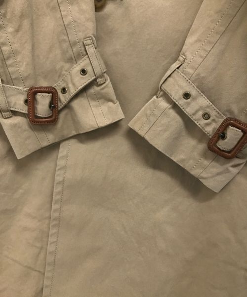 SCYEBASICS（サイベーシックス）SCYEBASICS (サイベーシックス) トレンチコート ベージュ サイズ:36の古着・服飾アイテム