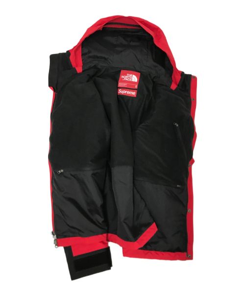 THE NORTH FACE（ザ ノース フェイス）THE NORTH FACE (ザ ノース フェイス) SUPREME (シュプリーム) 19SS Arc Logo Mountain Parka レッド サイズ:Mの古着・服飾アイテム