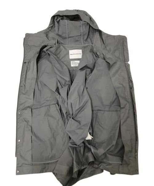 WHITE MOUNTAINEERING（ホワイトマウンテ二アニング）WHITE MOUNTAINEERING (ホワイトマウンテ二アニング) アノラックパーカー グレー サイズ:2の古着・服飾アイテム