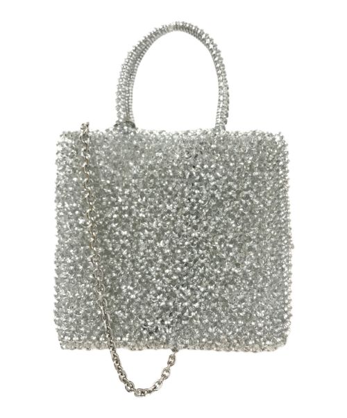 ANTEPRIMA（アンテプリマ）ANTEPRIMA (アンテプリマ) 2WAYチェーンワイヤーバッグ シルバー サイズ:下記参照の古着・服飾アイテム