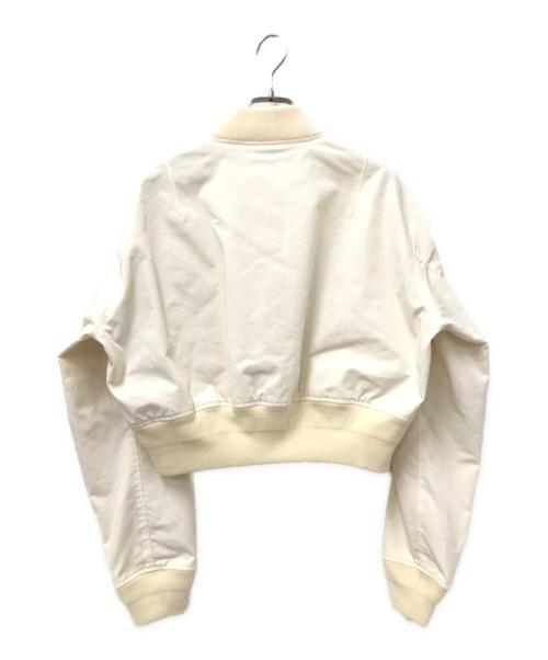 mtmodelist（エムティーモデリスト）mtmodelist (エムティーモデリスト) MA-1ジャケット ホワイト サイズ:Fの古着・服飾アイテム
