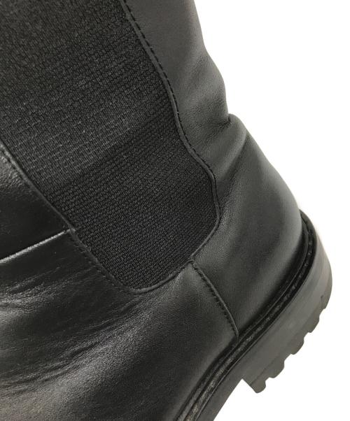 theory（セオリー）theory (セオリー) サイドゴアロングブーツ ブラック サイズ:36の古着・服飾アイテム