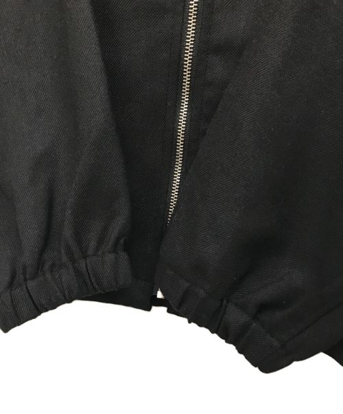 COOTIE PRODUCTIONS（クーティープロダクツ）COOTIE PRODUCTIONS (クーティープロダクツ) Gabardine Stand Collar Zip Up Jacket ブラック サイズ:Sの古着・服飾アイテム