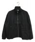 COOTIE PRODUCTIONS（クーティープロダクツ）の古着「Gabardine Stand Collar Zip Up Jacket」｜ブラック