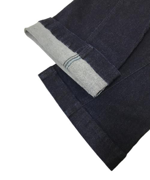 anuans（アニュアンス）anuans (アニュアンス) デザインポケットフレアデニムパンツ インディゴ サイズ:2の古着・服飾アイテム