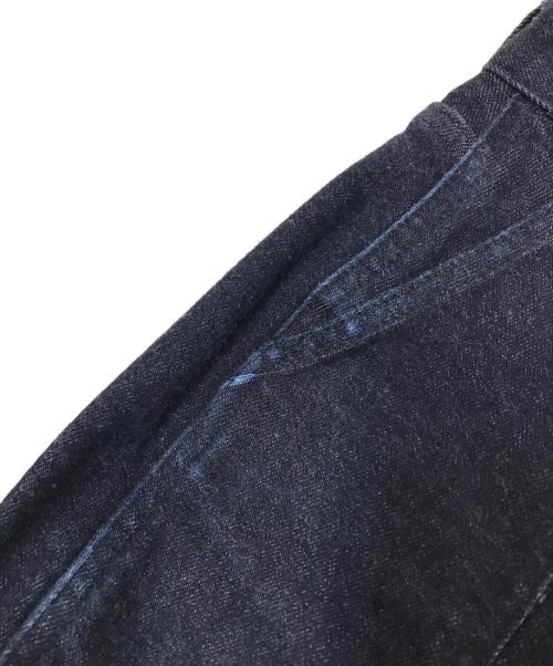 anuans（アニュアンス）anuans (アニュアンス) デザインポケットフレアデニムパンツ インディゴ サイズ:2の古着・服飾アイテム