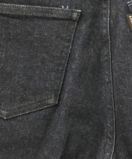 anuans（アニュアンス）anuans (アニュアンス) デザインポケットフレアデニムパンツ インディゴ サイズ:2の古着・服飾アイテム