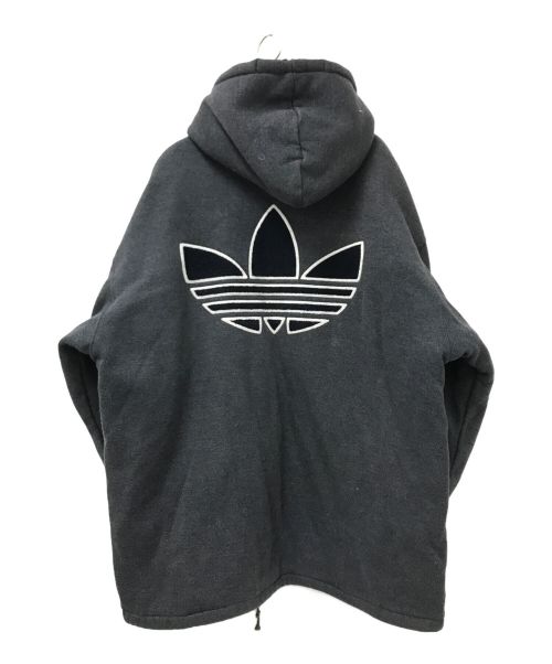 adidas（アディダス）adidas (アディダス) 80sジップパーカー グレー サイズ:Lの古着・服飾アイテム