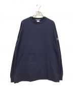 LIKEDREAMERDO PRODUCTSライクドリーマーズドゥプロダクツ）の古着「プリントカットソー」｜ネイビー