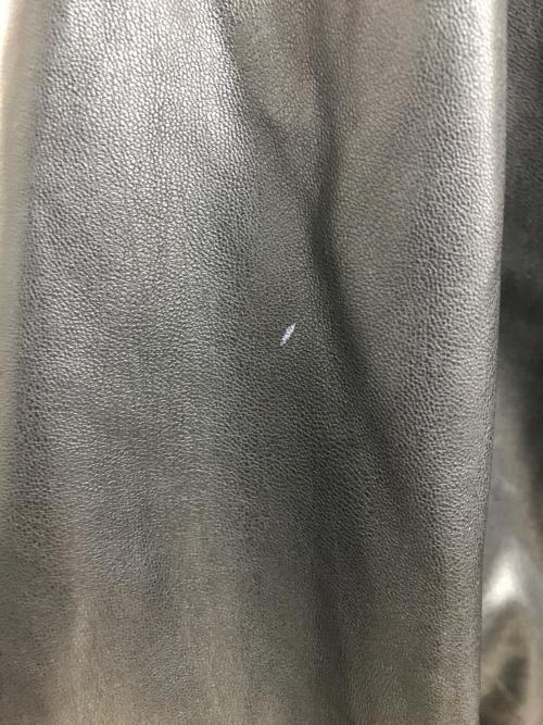 WYM LIDNM（ウィム バイ リドム）WYM LIDNM (ウィム バイ リドム) フェイクレザージャケット ブラック サイズ:Mの古着・服飾アイテム