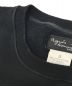 中古・古着 agnes b homme (アニエスベーオム) ロゴスウェット ブラック サイズ:3：4480円