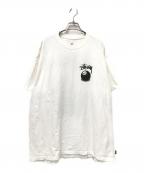 NIKE×stussyナイキ×ステューシー）の古着「BALL TEE Tシャツ」｜ホワイト